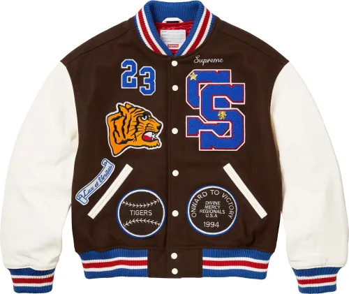 Supreme TIGER VARSITY JACKET