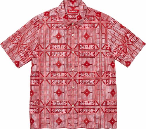 Supreme TRAY JACQUARD S:S SHIRT