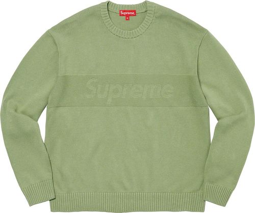 Supreme Tonal Paneled Sweater streetwear style fashion