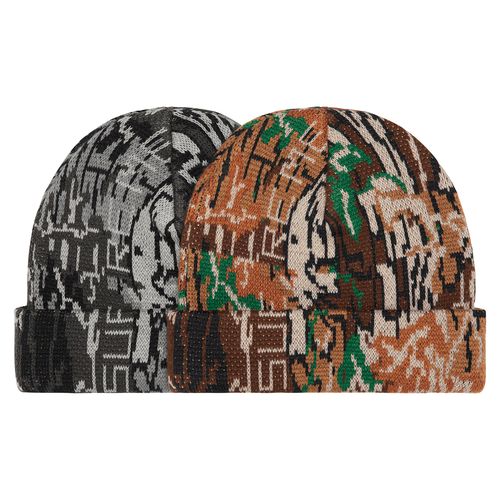 Supreme Treebark Camo Beanie streetwear style fashion