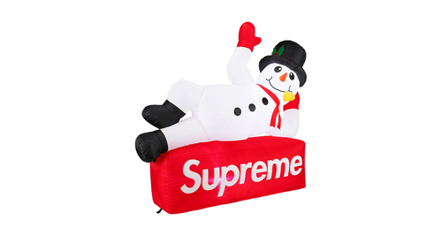 Supreme True Religion snowman inflatable decoration week 14 droplist retails header