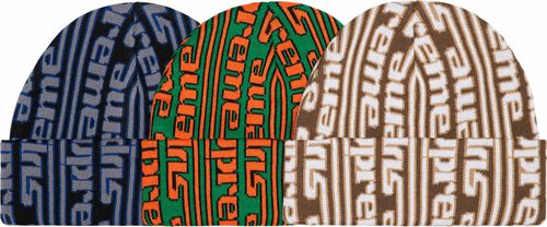 Supreme VERTICAL LOGO BEANIE