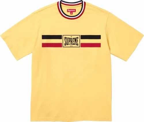 Supreme WARM UP STRIPE S:S TOP