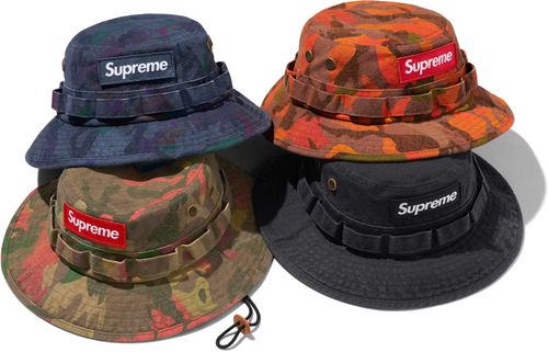 Supreme WASHED CANVAS BOONIE