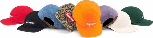 Supreme WASHED CHINO TWILL CAMP CAP