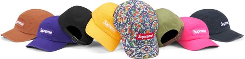 Supreme WASHED CHINO TWILL CAMP CAP streetwear style