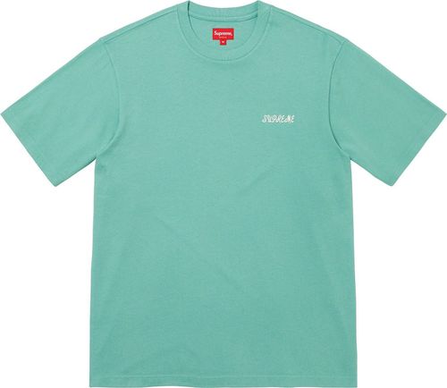 Supreme WASHED SCRIPT S:S TOP streetwear fashion