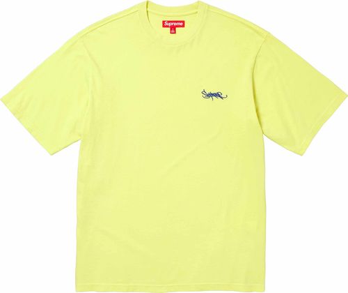 Supreme WASHED TAG S:S TOP