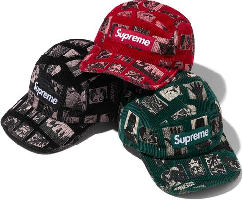 Supreme WEIRDO DAVE CORDUROY CAMP CAP