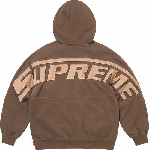 Supreme WRAPPED HALF ZIP HOODED SWEATSHIRT