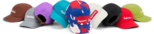 Supreme Washed Chino Twill Camp Cap streetwear style