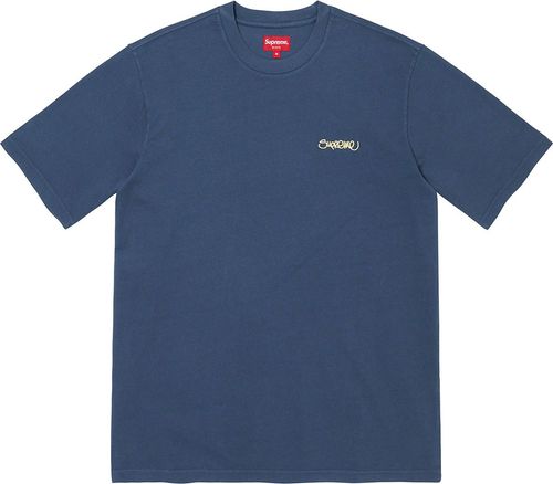 Supreme Washed handstyle S:S Top streetwear style fashion