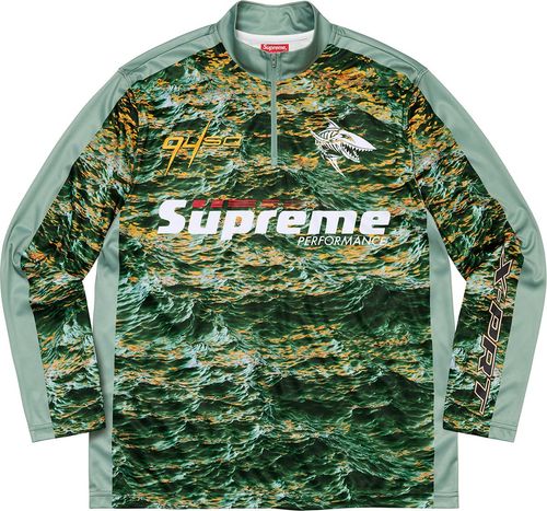 Supreme Waves Zip Pullover streetwear hype fashion