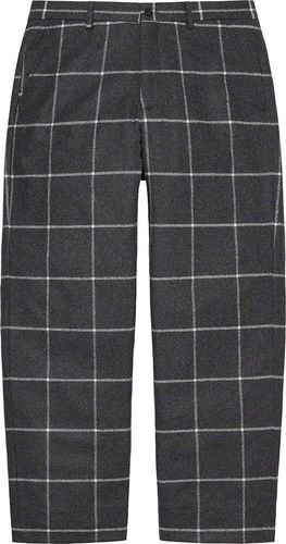 Supreme Widowpane Wool Trouser streetwear style collab news info hypebeast brand