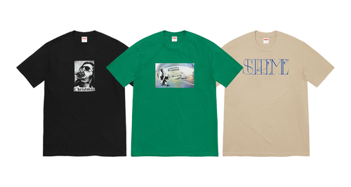 Supreme Winter Christmas Holiday graphic tees fw22 Fall Winter 2022 Dylan Rieder Milford Graves FDNY Nuns Great China Wall
