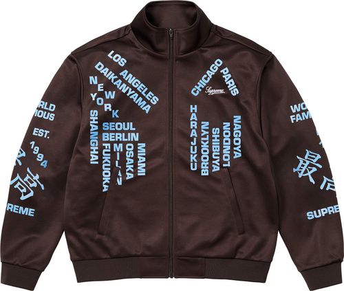 Supreme Worldwide Tricot Track Jacket