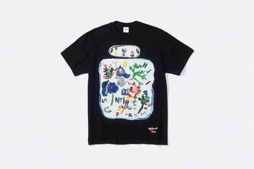 Supreme X Yohji Yamamoto Paint tee streetwear collab news info price where to buy