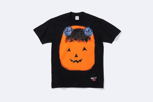 Supreme X Yohji Yamamoto Pumpkin Tee streetwear style collab news info