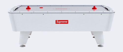 Supreme air hockey table week header streetwear style fashion