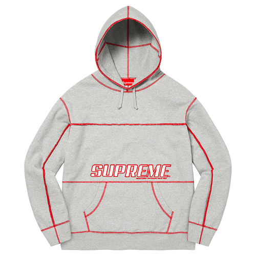Supreme coverstitch Hooded Sweatshirt streetwear style collab news info price