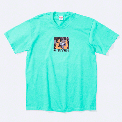 Supreme x Aeon Flux Gun Tee streetwear style collab news