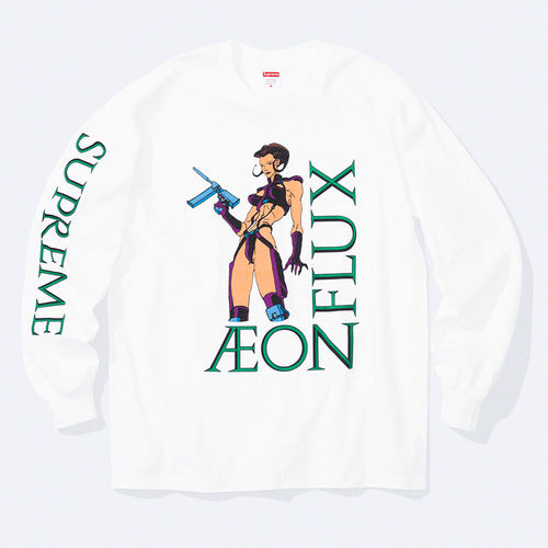 Supreme x Aeon Flux L:S Tee streetwear style collab news