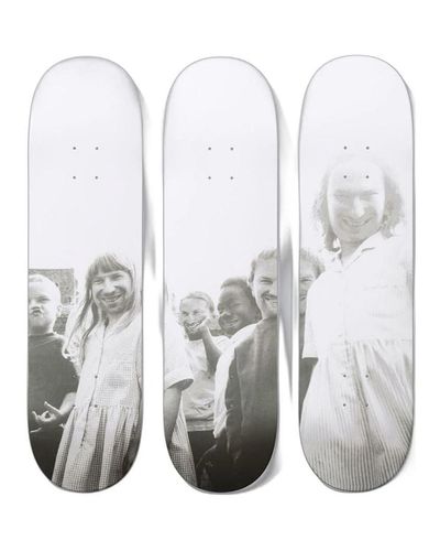 Supreme x Aphex Twin Come To Daddy Skateboard (Set of 3)