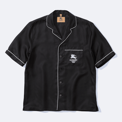 Supreme x Burberry Pyjama Top Streetwear style collab news