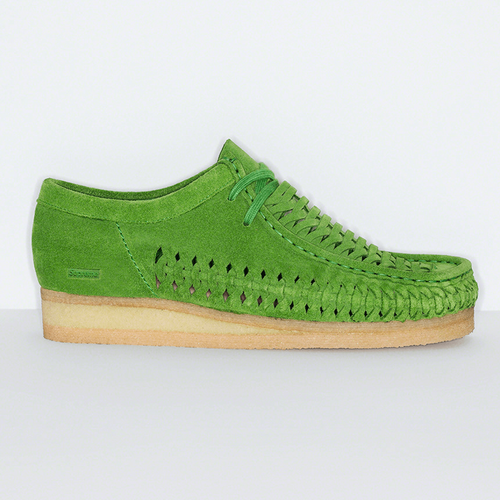 Supreme x Clarks Originals Woven Wallabee sneaker news streetwear fashion style