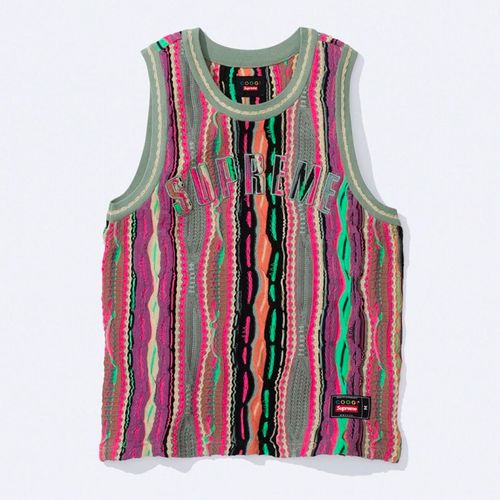 Supreme x Coogi Basketball Jersey streetwear fashion style news collab
