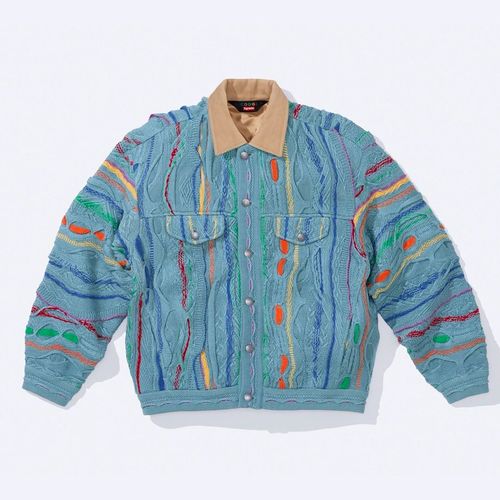 Supreme x Coogi Trucker Jacket streetwear style fashion collab