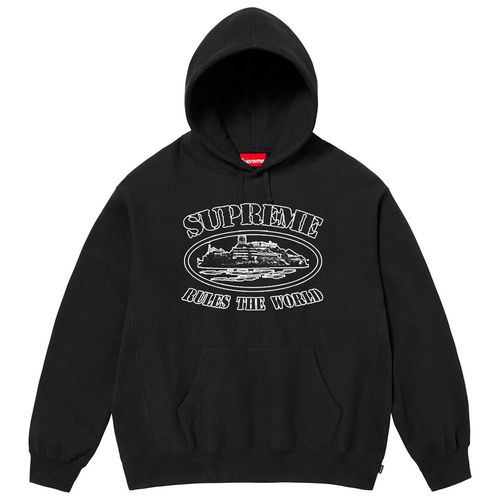 Supreme x Corteiz Hoodie streetwear collab