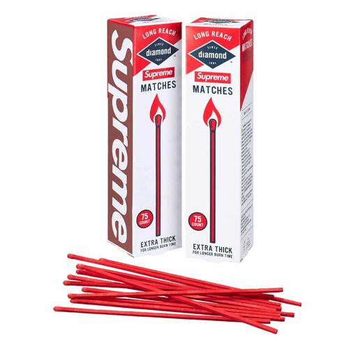 Supreme x Diamond Matches (75 pack)