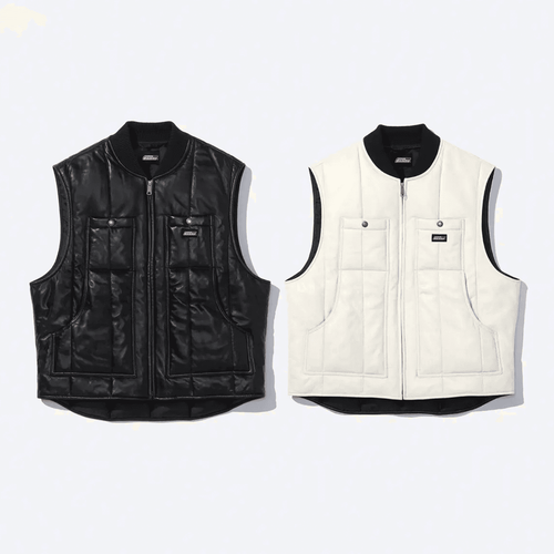 Supreme x Dickies Leather Work Vest