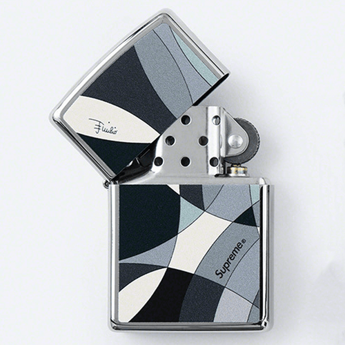 Supreme x Emilio Pucci Zippo Lighter hypebeast streetwear accessory