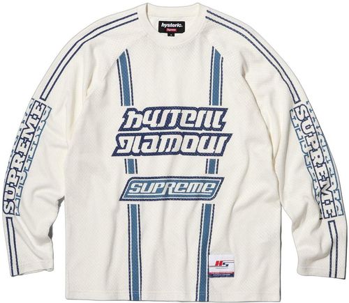Supreme x HYSTERIC GLAMOUR Mesh L:S Top