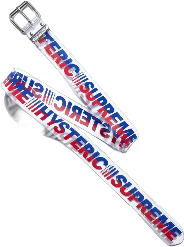 Supreme x HYSTERIC GLAMOUR Vinyl Belt
