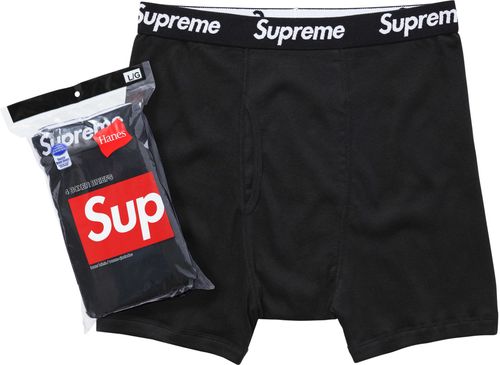 Supreme x Hanes Boxer Briefs (4 Pack) FW24