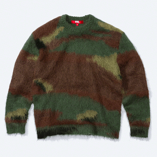 Supreme x JUNYA WATANABE CDG Brushed Camo Sweater Streetwear style collab news