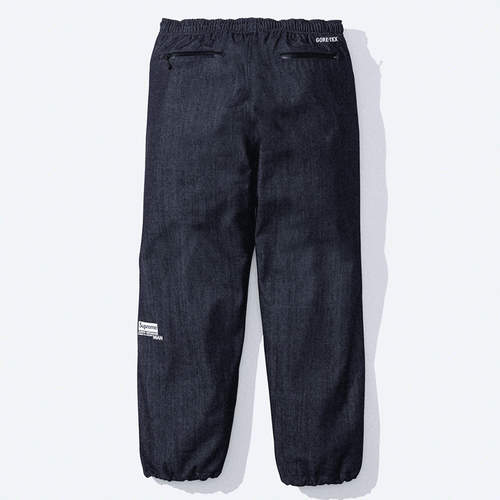 Supreme x JUNYA WATANABE CDG x GORE TEX Denim Pant streetwear style collab news