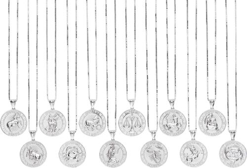 Supreme x Jacob&Co Sterling Silver Zodiac Pendant