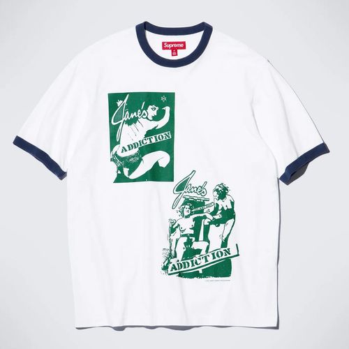 Supreme x Janes Addiction Ringer Tee
