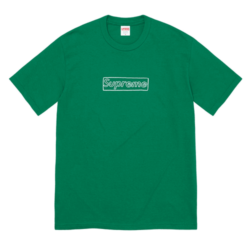 Supreme x Kaws Chalk Box Logo Tee
