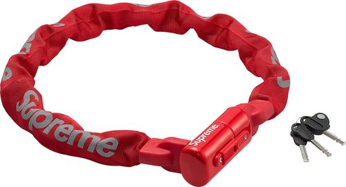 Supreme x Kryptonite Integrated Chain Lock