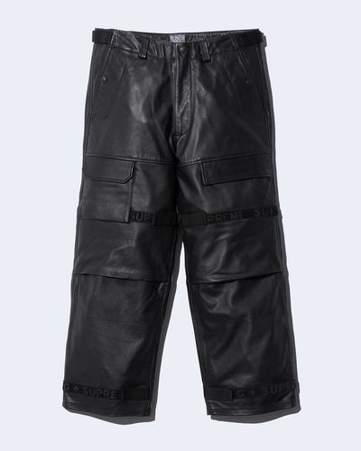 Supreme x Marithe + Francoise Girbaud Leather Pants