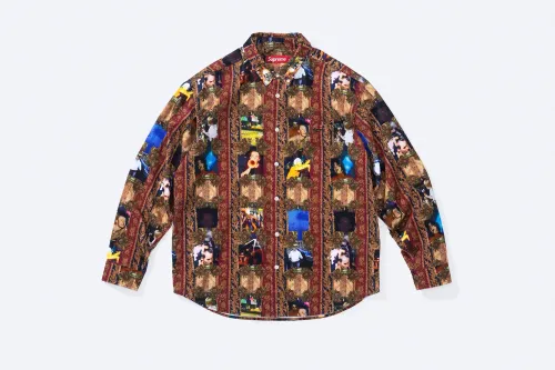 Supreme x Mark Leckey Corduroy shirt