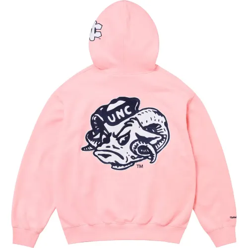 Supreme x Mitchell & Ness North Carolina tar Heels Hooded Sweatshirt