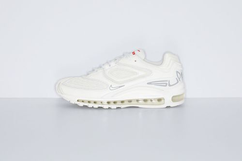 Supreme x Nike Air Max 98 TL White sneakerhead hypebeast collab fashion style news