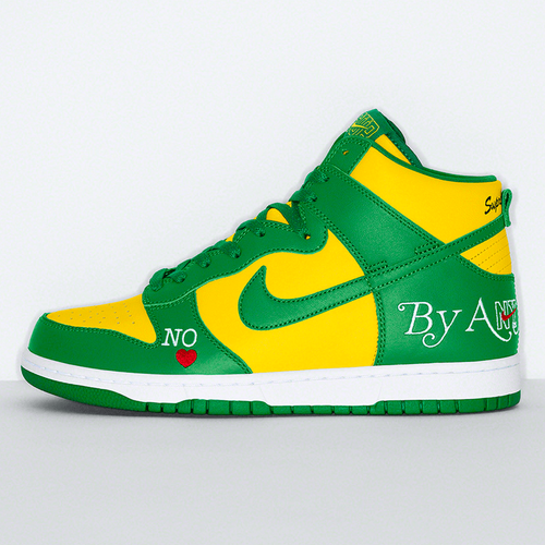 Supreme x Nike SB Dunk High streetwear style news collab sneakerhead info