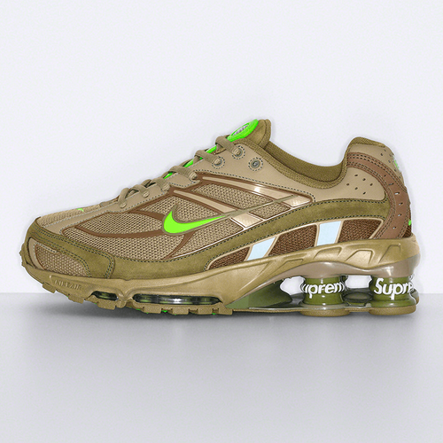 Supreme x Nike Shox Ride 2 Green streetwear sneakers hypebeast fashion style news